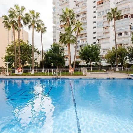 Amplio Con Vistas Al Mar Y Piscina En Apartment Benalmadena